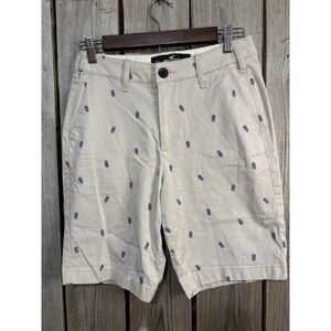 Hollister Shorts Mens 26 Pineapple Print Stretch Chino See Actual Measurements